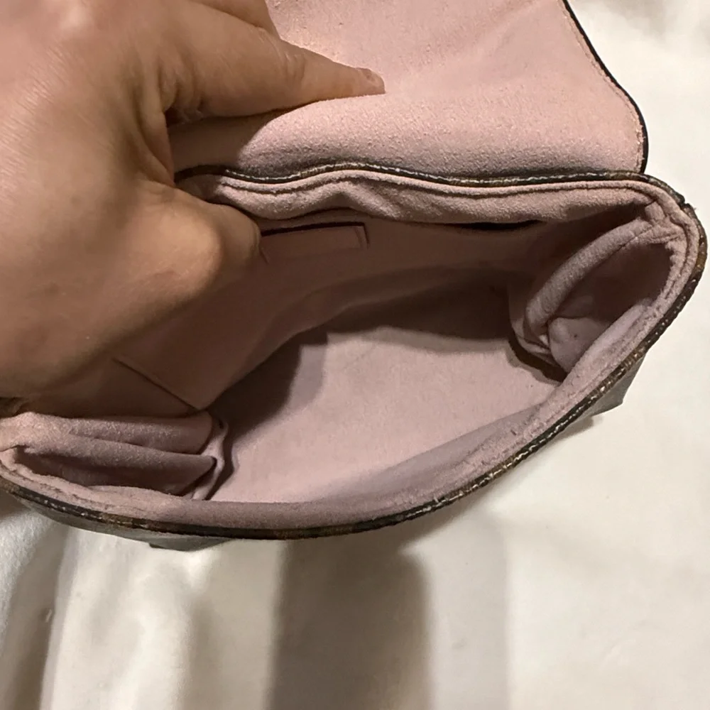 Louis Vuitton Pink and Brown Mini Bag - Picture 8 of 14